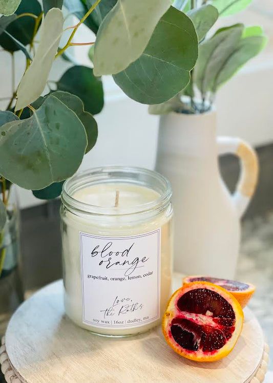 BLOOD ORANGE SOY CANDLE
