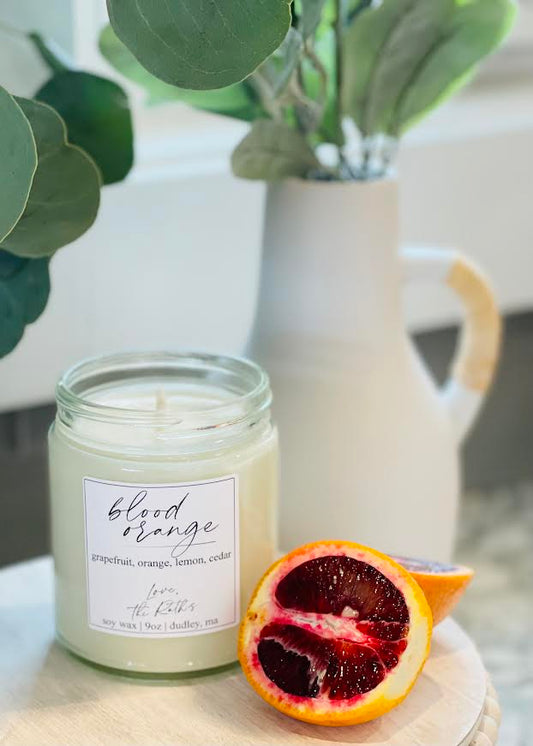 BLOOD ORANGE SOY CANDLE
