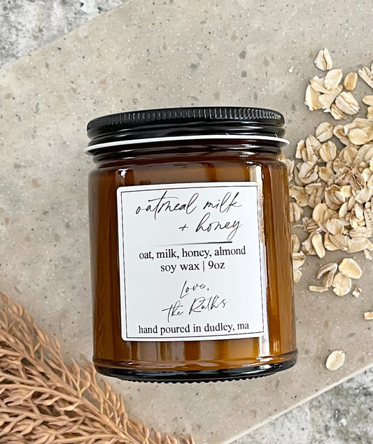 OATMEAL MILK + HONEY SOY CANDLE