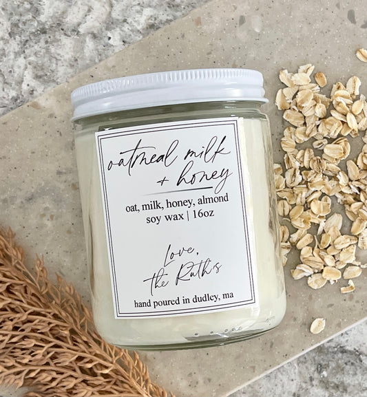OATMEAL MILK + HONEY SOY CANDLE