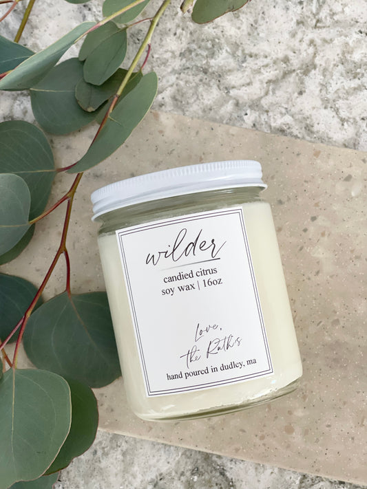 WILDER SOY CANDLE